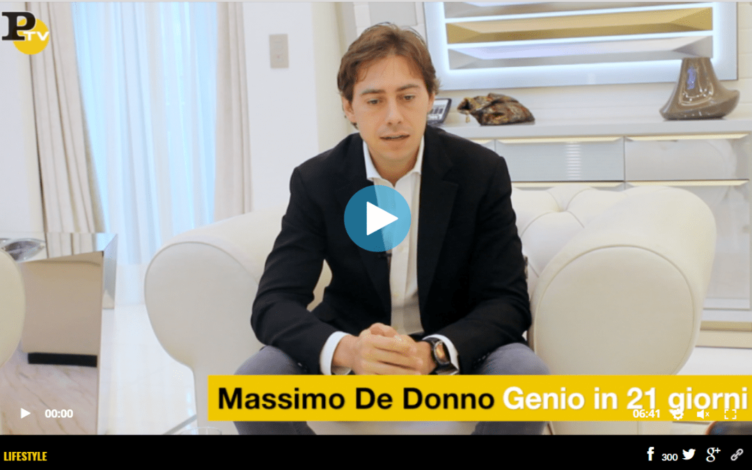 Panorama | Massimo De Donno spiega il metodo “21 Giorni”
