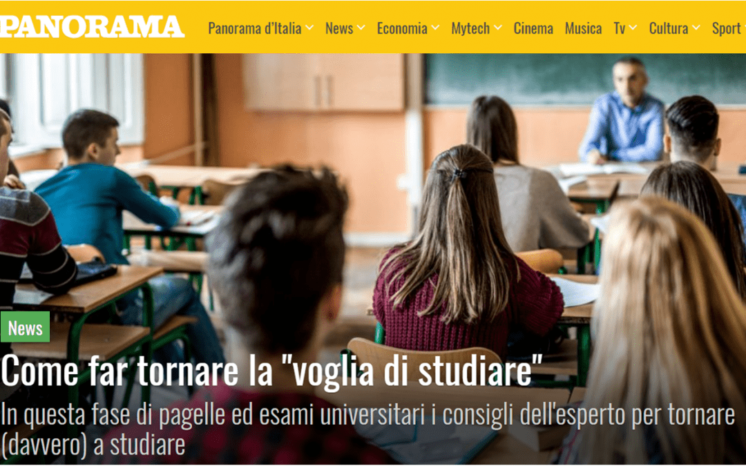 Panorama | Come far tornare la voglia di studiare. Intervista a Massimo De Donno