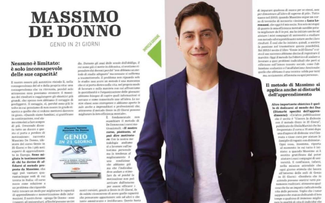 INKALCE | Intervista a Massimo De Donno “Nessuno è limitato. E’ solo inconsapevole delle sue capacità!”