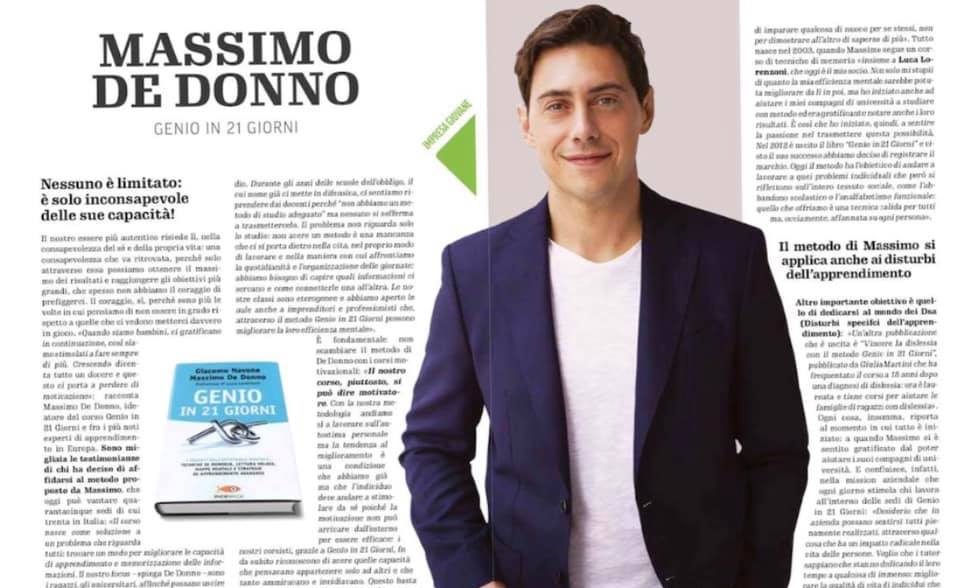 Inkalce intervista Massimo De Donno Genio in 21 Giorni