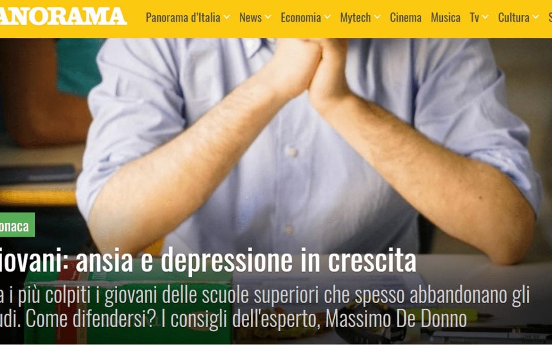 Panorama | Giovani: ansia e depressione in crescita