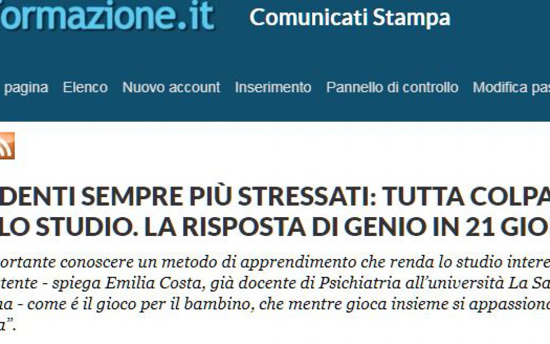 Studenti sempre più stressati: tutta colpa dello studio. La risposta di Genio in 21 Giorni