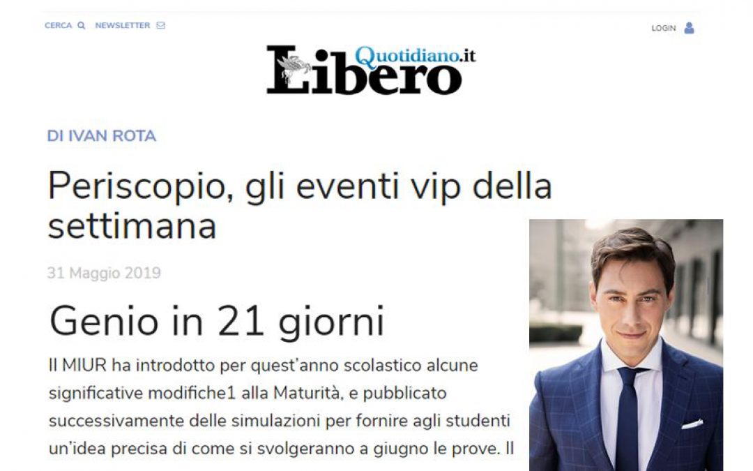 Libero Quotidiano | L’APP GenioBOT per aiutare gli studenti