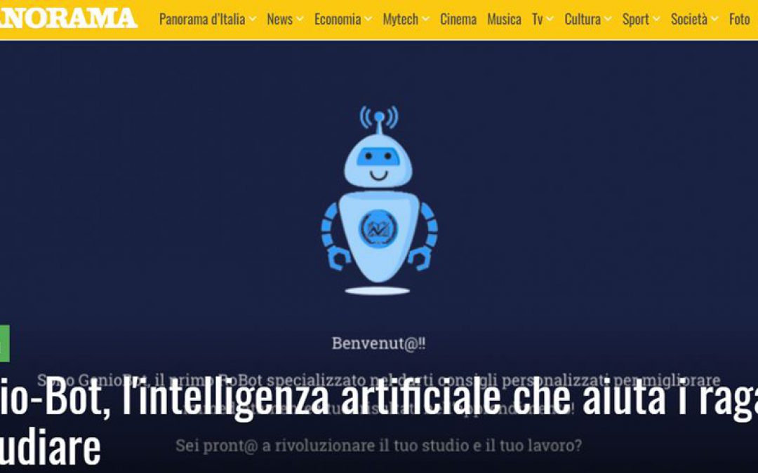 Panorama | Genio-Bot, l’intelligenza artificiale che aiuta i ragazzi a studiare