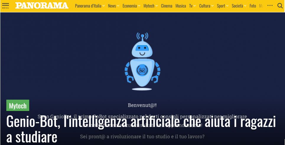 Panorama parla di GenioBot