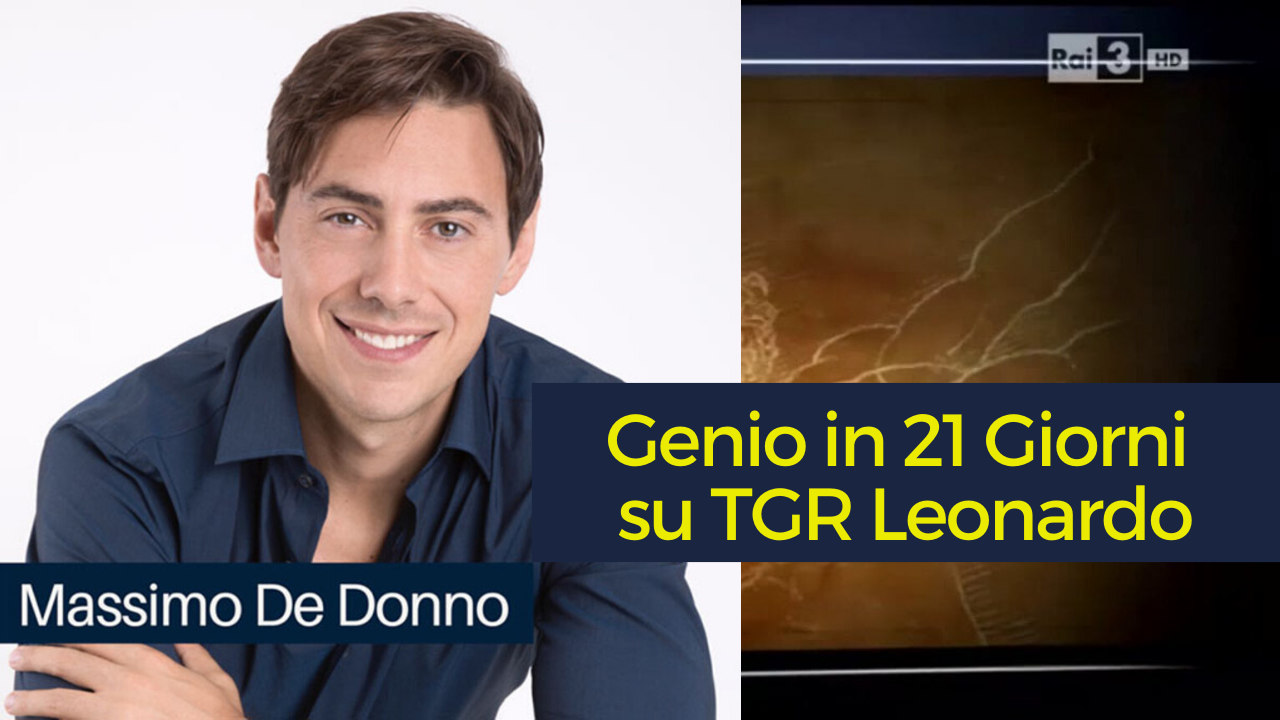 Genio in 21 Giorni su TGR Leonardo