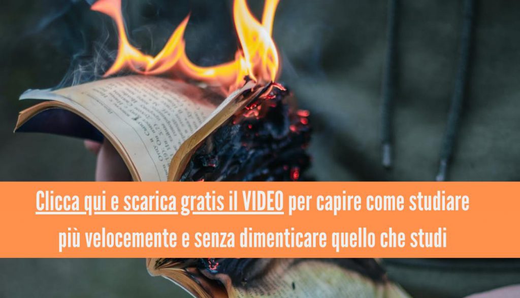 Non riesco a memorizzare: perché dimentichi tutto dopo poco che studi